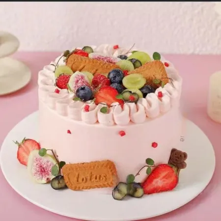 Bunter Obstkuchen