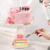 Ganso rose milk cake D102