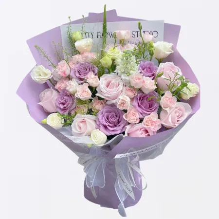 Liebe in Blush & Lavendel