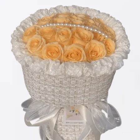 19 roses champagne A105