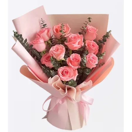 11 roses roses pour Hong Kong ou Macao B105