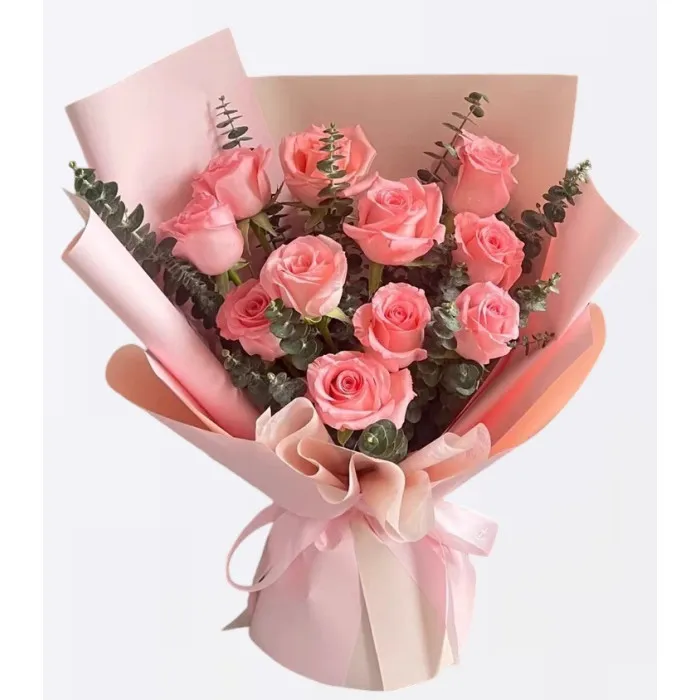 11 Rosas Rosadas a Hong Kong o Macao B105