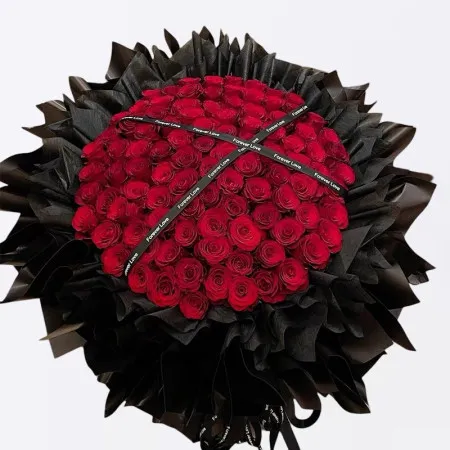 Valentinstag Sonderangebot: 99 rote Rosen A158