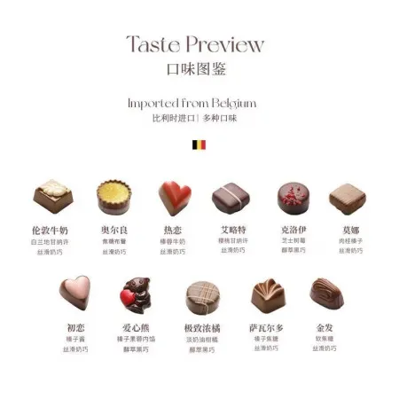 Scatola Regalo Cioccolato Orsacchiotto Importato Belga DorabellaQ108