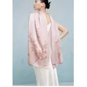 Foulard en Soie Orchidée G113