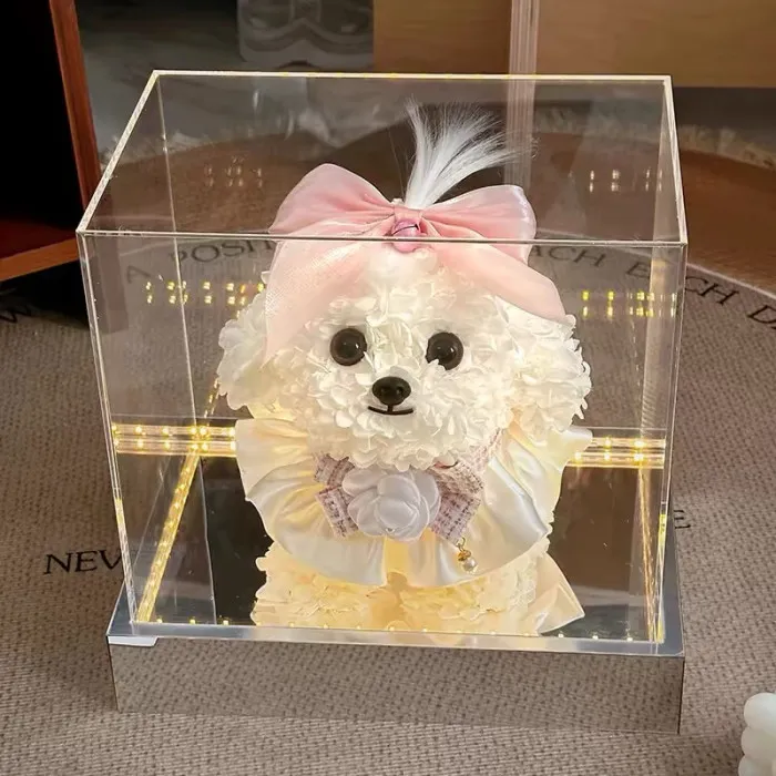 绣球永生花小狗G115