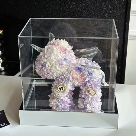 Purple Hydrangea Preserved Flower Unicorn G121