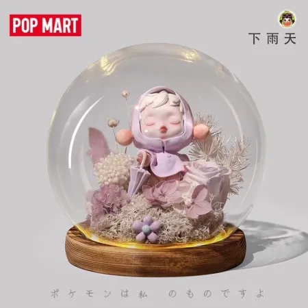 POP MART Figurine with Preserved Flowers G125