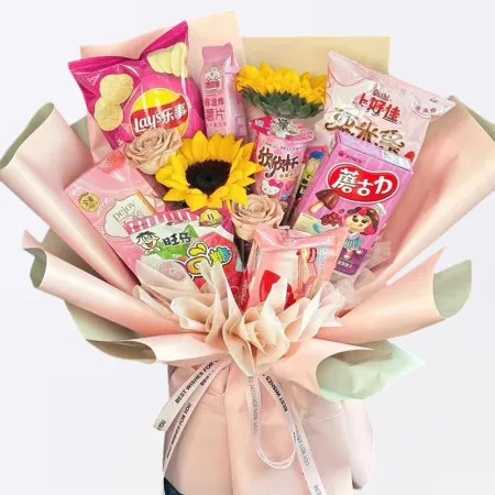 阳光甜蜜花束A204