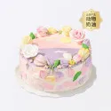 Regenbogen Garten Kuchen D129