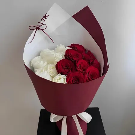 Bouquet di 19 Rose Miste A240
