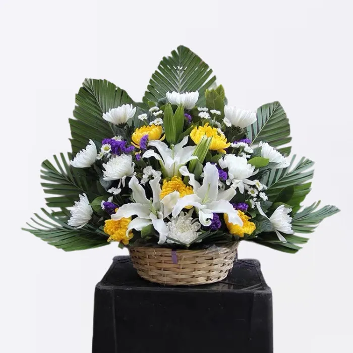 Cesta de Flores de Condolencias Estilo A A251
