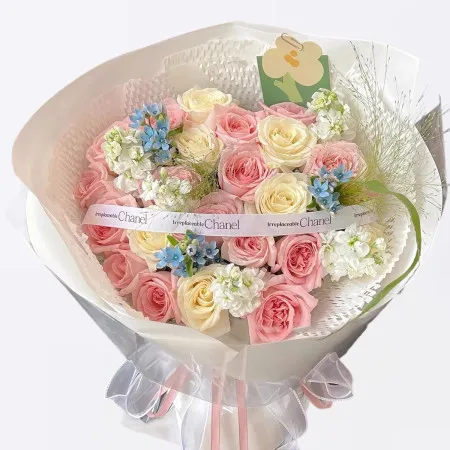 Ramo Soñador de 19 Rosas Mixtas A278