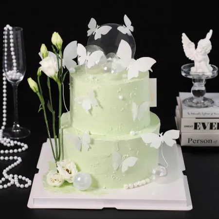Fairyland Garden Double Layer Cake D112