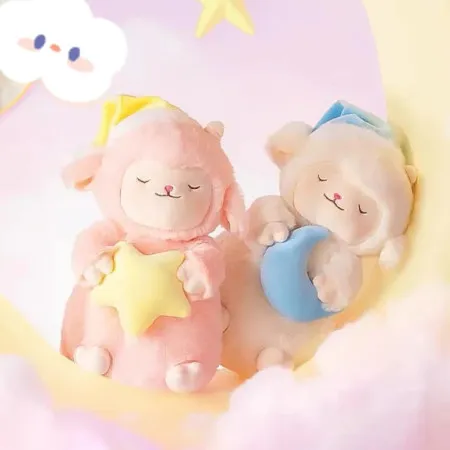 Peluche Mouton (Étoile/Lune)